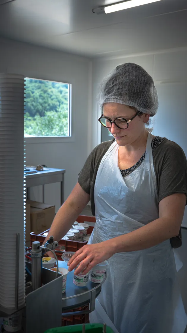 L'atelier de fabrication de la ferme